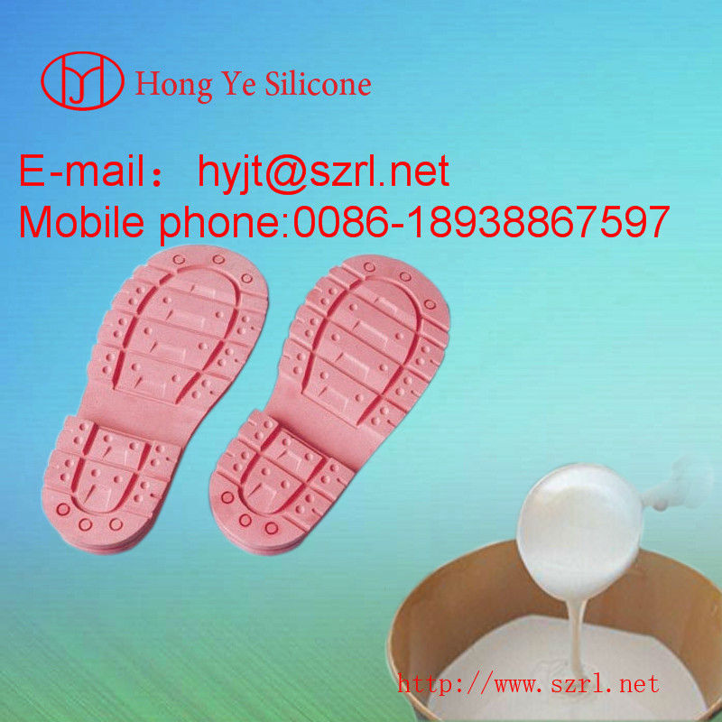 manual silicone rubber for shoe molds making