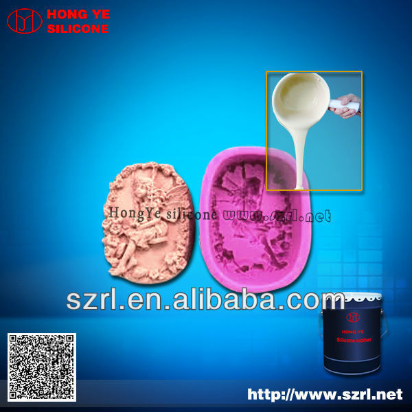 Hot RTV silicone rubber for human replic craft mold making