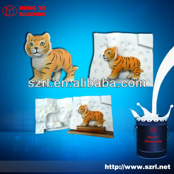 high-reproduction times molding silicone rubber for decoration