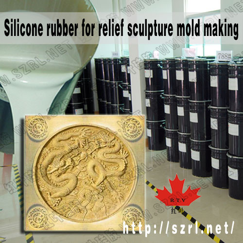 RTV-2 Silicone Rubber for molding concrete table