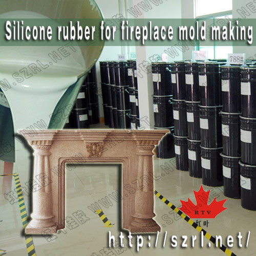 RTV-2 Silicone Rubber for molding concrete table
