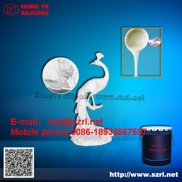 RTV 2 silicone rubber for relief sculpture molds making