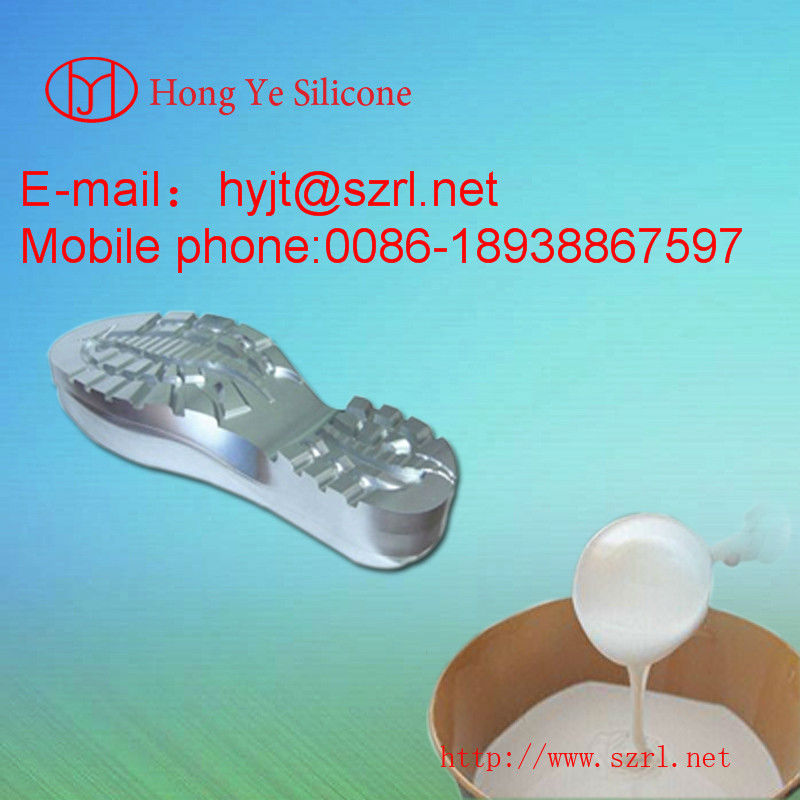 manual mold silicone rubber of shoe mold making
