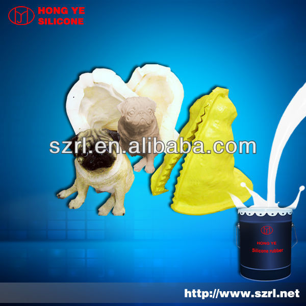 Silicone rubber for craft resin molds