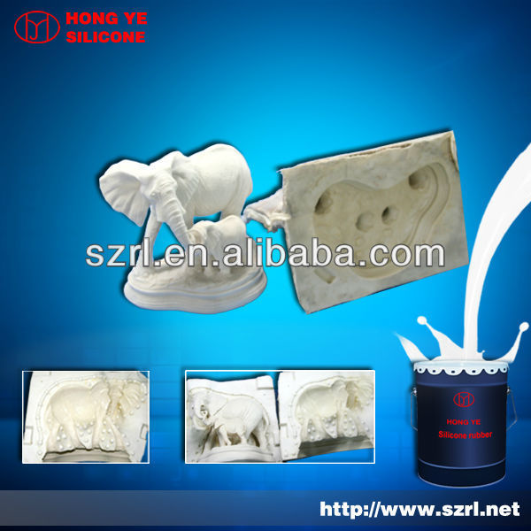Liquid molding silicone rubber for plaster mould decoration