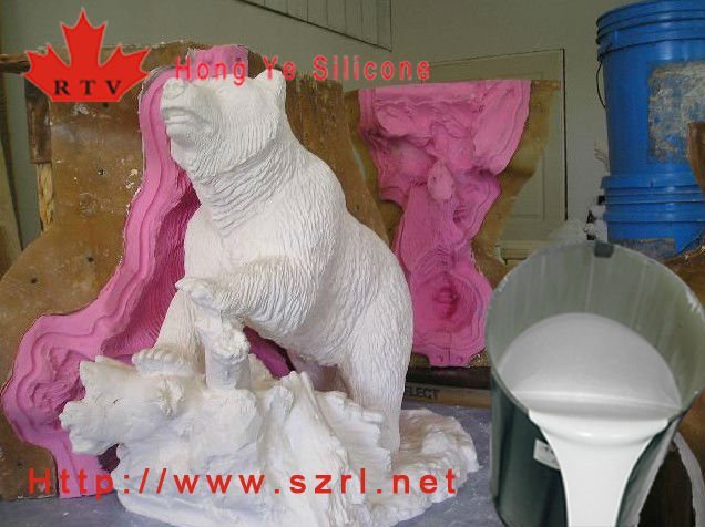 Liquid silicone rubber for molding animals sculpture