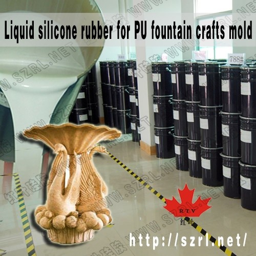 new concrete building liquid silicone rubber for mold making