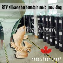Silicone rubber for molding concrete
