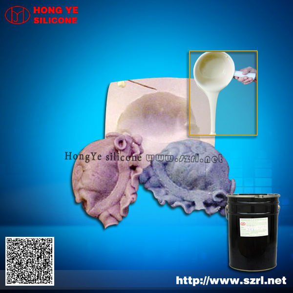 RTV 2 silicone rubber for caved plaster sculpture