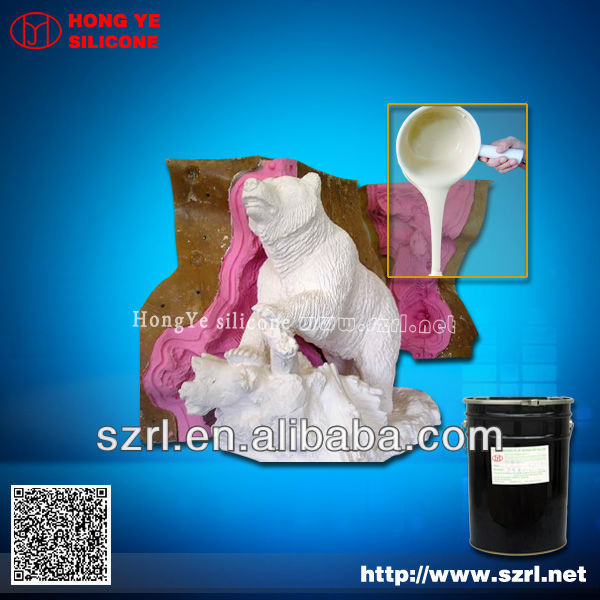 Room temperature silicone rubber for large product