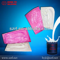 Condensation liquid silicone rubber