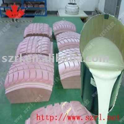 Tyre mold making silicone rubber