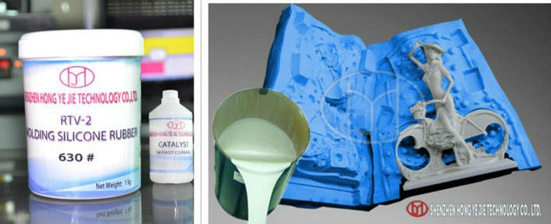 Easy used silicone rubber for relief sculpture moulds