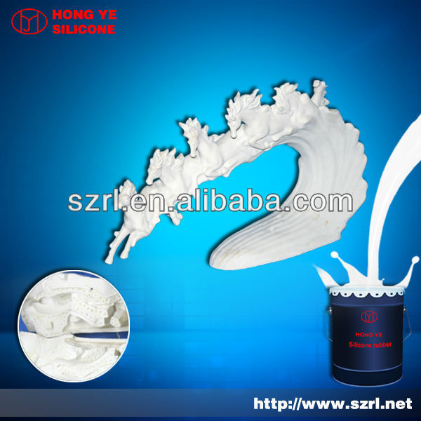 RTV-2 Addition cure silicone mould for plaster