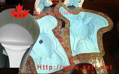 liquid silicone rubber mold for concrete statue reduplication