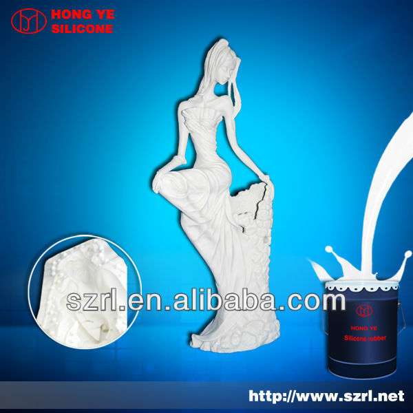 low shrinkage solid mold silicone rubber