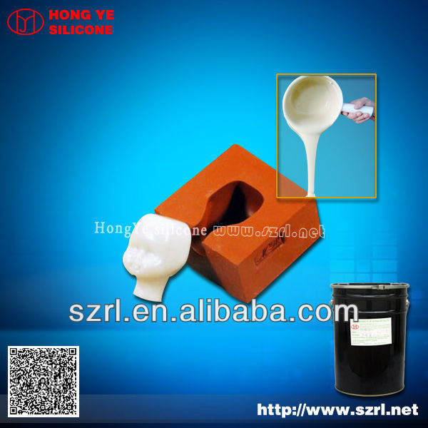 Room temperature silicone rubber for large product