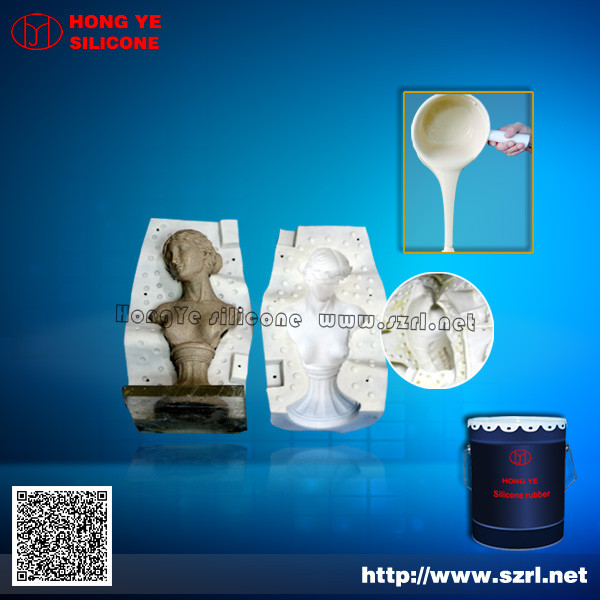 manual silicone rubber for sculpture molds