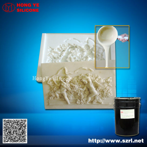 Silicon rubber for plaster products