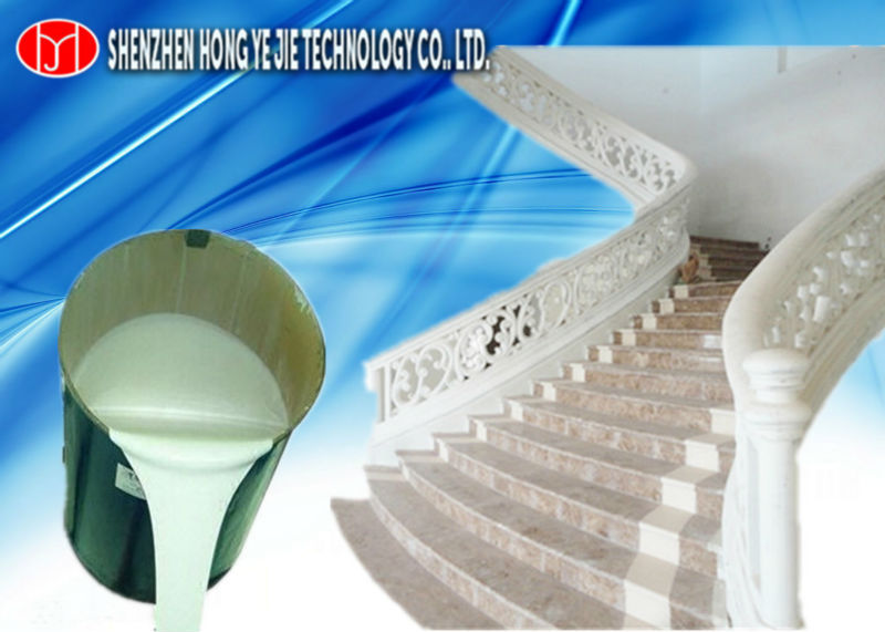 Liquid silicone for rubber for decorative grc moulding