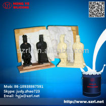 Liquid silicon rubber for mould making with favorable tensile