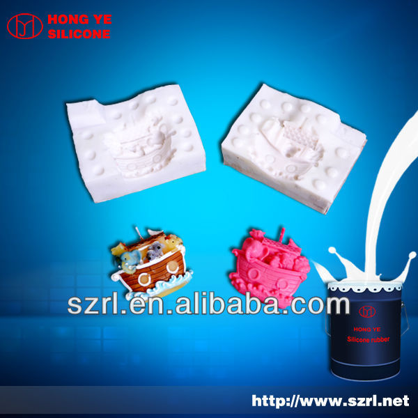 molding silicone rubber for scented candle making