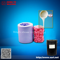 Silicon rubber for candle products