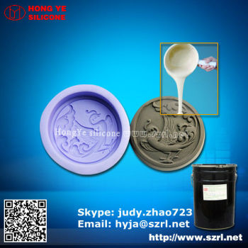 PVC plastic manual mold liquid silicone rubber