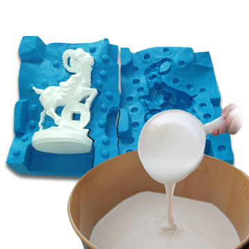 Craftwork mould making silicone rubber for PU,resin,shoe ,stone