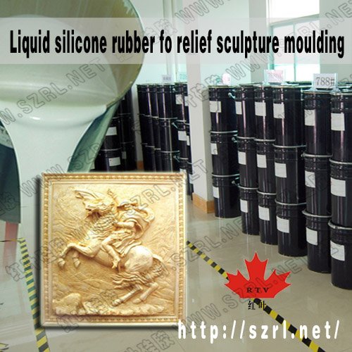 2 part silicone molding for plaster boards