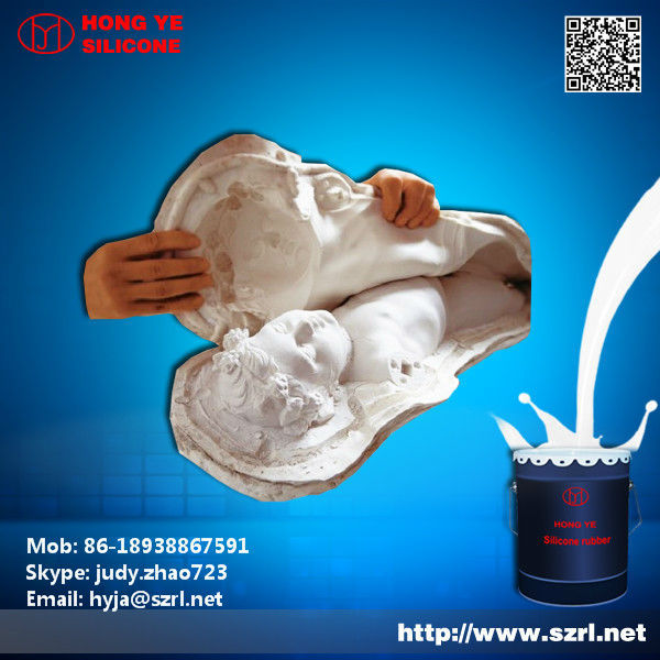 Plaster Mold Casting Silicone Rubber Material