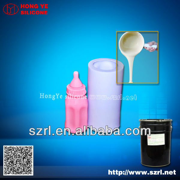 (platinum catalyst)2 component unvulcanized silicone rubber for candle molding
