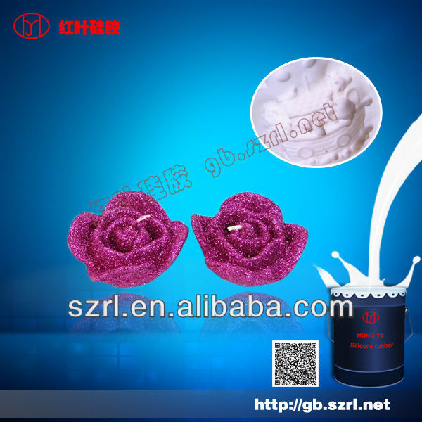 hongye candles mold silicone rubber