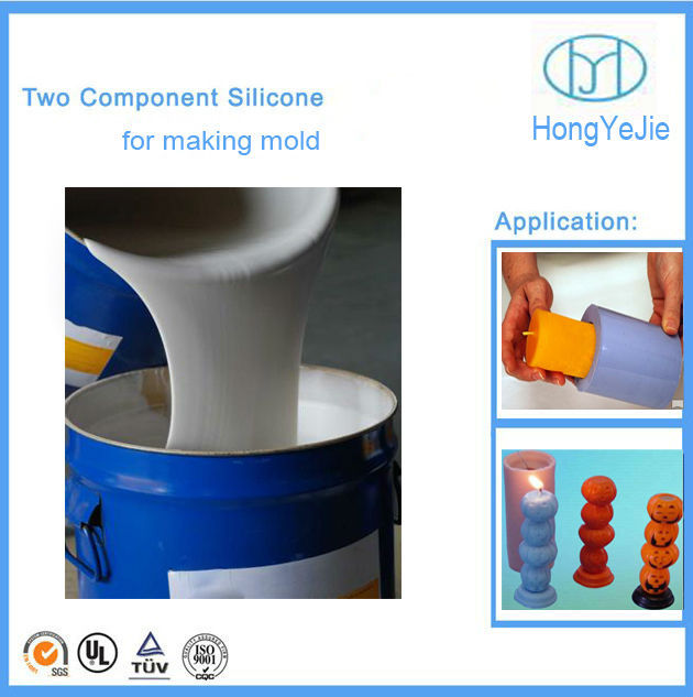 silicone rubber to make candle mold