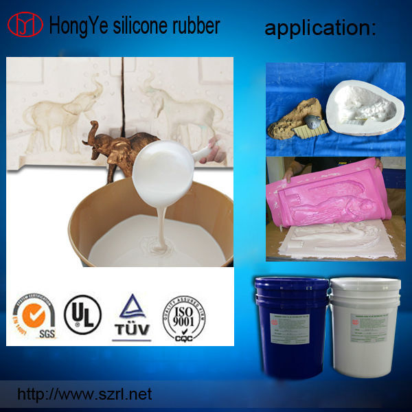 Liquid silicone rubber for resin crafts mold making