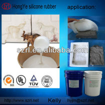 RTV-2 silicone for candle concerate plaster mold making