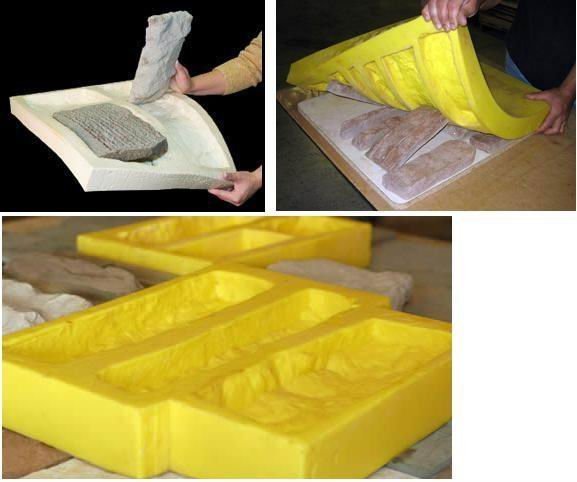 Addition silicone for casting stone products