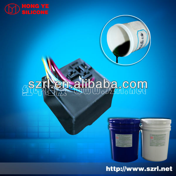 two parts silicone for electrical parts encapsulation