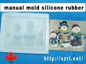 Heat conduction two-part additional silicone rubber