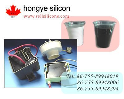 potting LED PCB addition silicone rubber