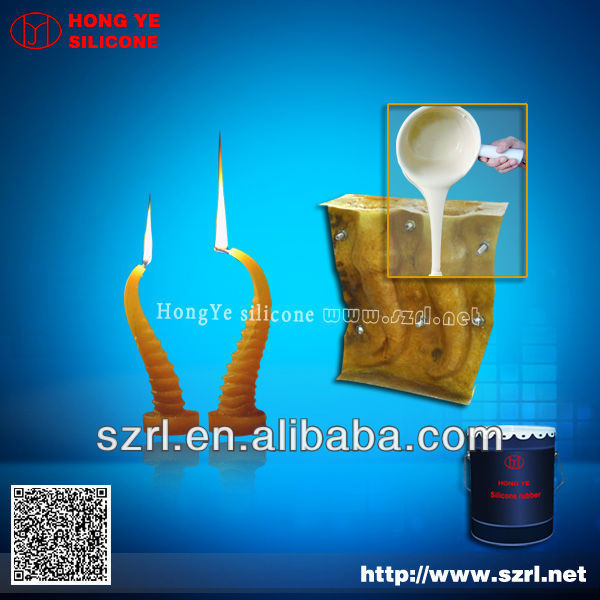 candle silicone rubber for mold making