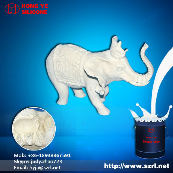 liquid plaster mold making two part silicone