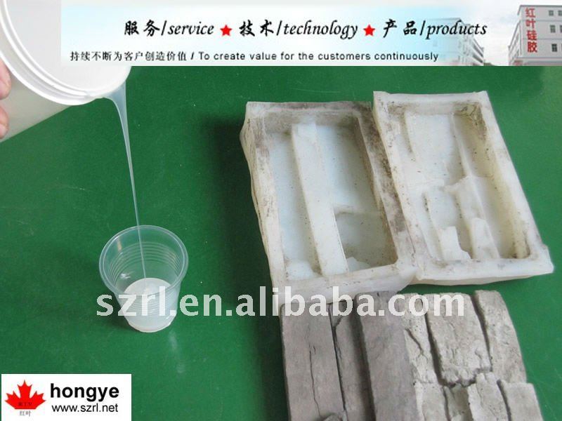 Molding silicone for cultural stone making