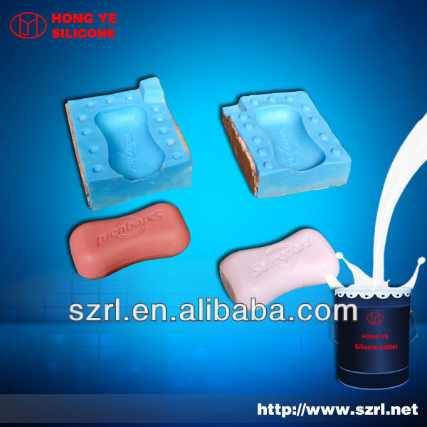 silicone soap molds with pourable silicone