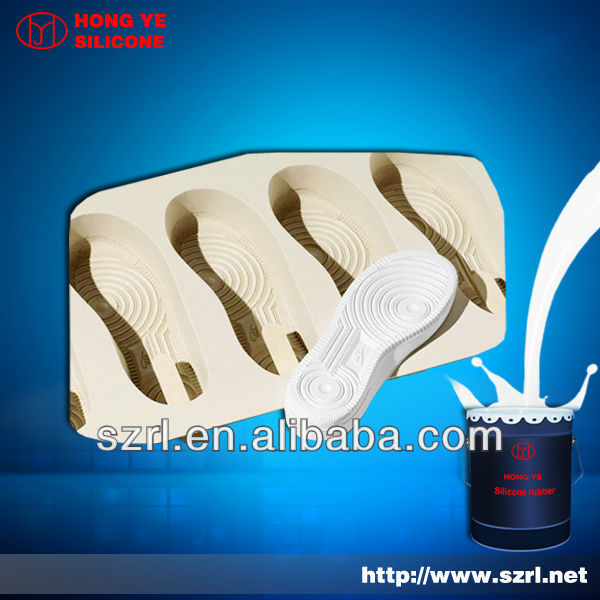 The way to make shoe mold with liquid silicone rubber