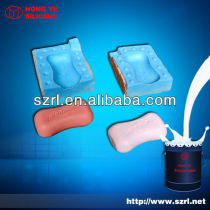 tin-base silicone rubber for soap toys mold