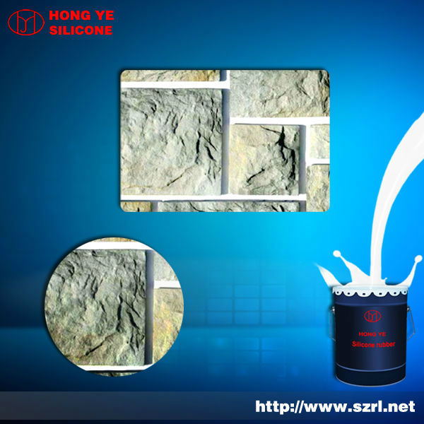 RTV2 silicone rubber for Artificial stone mold, Veneer stone mold corner