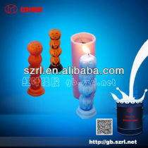 Condensation silicone for candle moulds