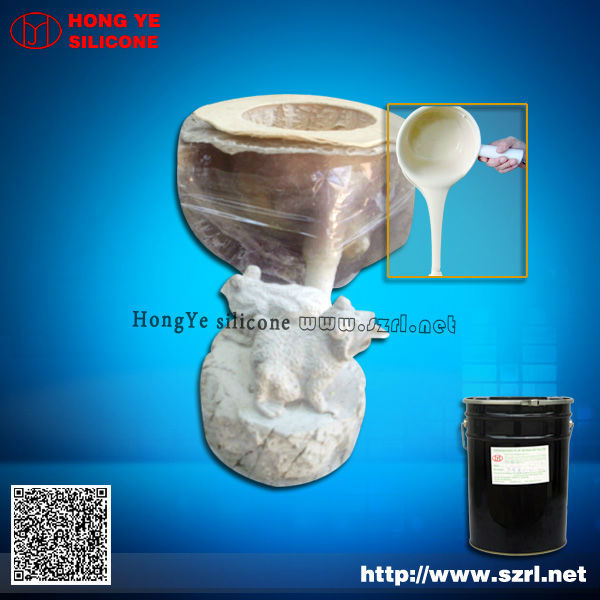Silicone rubber for concrete stone replication,liquid silicone rubber