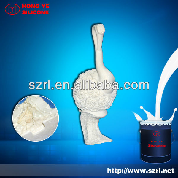 2 part addition cure silicone rubber for plaster cast